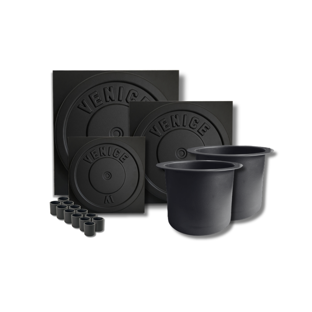 Rouleau De Massage Mousse PB Elite – 6x36 Pouces – Haute Densité, Ferme, Noir